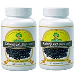 Sushrut Ayurved Industries - Kalonji Black Seed Extracts (500mg X 60 Veg Capsules) - Dietary Herbal Supplement (Pack of 2)