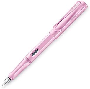 LAMY L2DLR-EF Fountain Pen, Ultra Fine Point, Safari, Light Rose