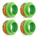 Replacement AS1300 Trimmer Spool Line Compatible with EGO String Trimmer, Weed Eater Pre-Wound Line for EGO 15" Trimmer ST1500 ST1500-S Weed Eater, 0.095 inch 15Ft Pre-Wound Line Spool, 4 Pack