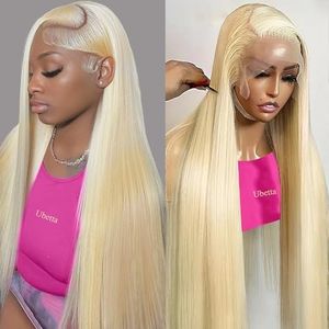 613 Lace Front Wig Human Hair Straight Blonde Lace Front Wigs Human Hair 13x4 613 HD Lace Frontal Blonde Wig Human Hair 180% Density 20 Inch Glueless Wigs Human Hair Pre Plucked Lace Front Wigs