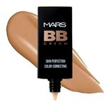 MARS BB Cream Lightweight Foundation | Blendable BB Cream for Women | Colour Correction for All Skin Types (30 ml) (Rich)