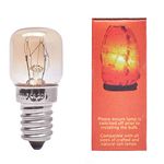 15W Bulb for Himalayan Salt Lamps, Dimmable E14 Socket. Original Replacement. One Year Warranty. Glow Himalayan.