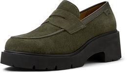 Camper Women's Moccasin, Green 021, 7.5