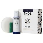 Shoe Clinic Shoe Colouring Kit | Complete Shoe Dye Kit for Leather, Fabric, Satin & Canvas Fabrics | Restore or Change The Colour of Footwear | Use on Trainers, Boots Sneakers & More | (Navy)