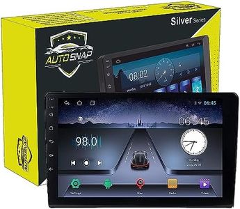 AUTO SNAP 10 Inch HD Car Stereo Touch Screen Double Din Stereo Player 13 Android Version Gorilla Glass IPS Display Flashing 2GB/32GB ROM Universal Screen