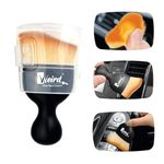 Weird Car Interior Dust Brush | Soft Bristles Detailing Brush Dusting Tool for Automotive | Dashboard,Air Conditioner Vents, Leather, Computer,Scratch Free (Small Size)