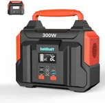 Portable Power Station 300W 257wh Lithium Battery Bailibatt Small Portable Generator for Home Use Camping Travel Emergency Hunting Outdoor, Large Power Bank with AC Outlet for Laptop