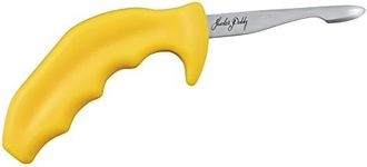 Swissmar Shucker Paddy Universal Oyster Knife, Yellow Handle, 8 x 2.5 x 1 inches