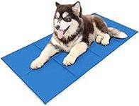 Cooling Mat For Dogs And Cats - Pressure Activated Gel Dog Cooling Mat - No Need to Freeze Or Refrigerate This Cool Pet Pad - Keep Your Pet Cool, Waterproof And Easy Clean Use Indoors, Outdoors or in the Car, Medium(36x20")