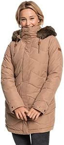 Roxy Ellie Snowboard Jacket Womens Sz XS Woodsmoke