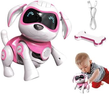Robot Dog USB Charging Robotic Pet Sing Dance Electronic Pet Interactive Robot Puppy Programmable Robot Dog Dancing Robotic Dog USB Charging Pet Toy Robot Puppy Functional Picture Buttons Toy