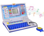 Toyshine Laptop with 20 Activities - with Mouse Kids Learning Laptop Educational Toy Boys Girls Toddler Learner Games Music