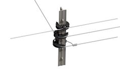 T-360 Electric Fence T-Post Insulator - Black (Bulk Qty: 100)