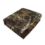 GRVCN 300D Camouflage Netting Camo Burlap Blind Material Cover for Hunting Ground Blinds Wargames Wildlife Photography