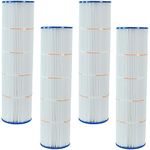 Pleatco PJAN85-PAK4 Filter Cartridge, White