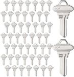 SC4 Key Blanks, Pack of 50 Uncut SC4 (6SH1) Blank Keys for Home and Professional Use, Copper Structures Blank Keys(SC4)