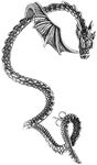 HZMAN Stainless Steel Dragon Earrin