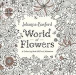 World of Flowers: A Colouring Book 