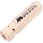 LovesTown Wooden Train Whistle 4 Tone, 7.3" Natural Wood Whistle for Kids Train Party Favors, Birthday Decorations, Noisemakers, Carnival Game Prizes, Role Play, Stocking Stuffers