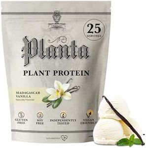 Ambrosia Plant Based Protein Powder 20g | Clean Vegan Pea Protein Powder | Gluten & Dairy Free, Keto Friendly, No Added Sugar | 25 Servings | Vanilla