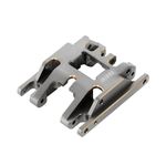 INJORA Brass Grey Skid Plate Transmission Mount CNC Upgrade for TRX4M 1/18 RC Crawler, 53g