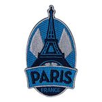 Paris France Travel Patch - Eiffel Tower / Great souvenir for backpacks and luggage / Backpacking and travelling badge.