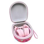 XANAD Carrying Case for Kids Headphone - Elecder i37 / Noot K11 / iClever HS14 Foldable Wired On-Ear Headset (The Headset is not Included)