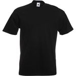 Fruit of the Loom Men's Short-Sleeved T-Shirt - Black - Large