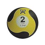 CanDo 081629336 Rubber Medicine Balls, Yellow 2 lbs.