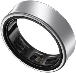 Samsung Galaxy Ring, AI Smart Ring, Size First w/Sizing Kit, No App Subscription, Fitness Monitor, Sleep Tracker, Up to 7-Day Battery, Size 10, Titanium Silver [US Version, 1Yr Manufacturer Warranty]
