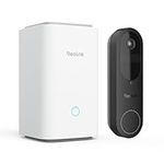 Reolink 2K Battery Video Doorbell with Home Hub, 2.4/5GHz Wi-Fi Doorbell Camera Wireless, 1:1 Head-to-Toe View, Package/Person/Vehicle Detection, Video Call, 64GB Local Storage with No Monthly Fee.