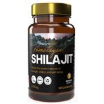 Shilajit Capsules 1,500mg Pure Himalayan Shilajit, High Strength, Rich in Fulvic & Humic Acid, Immune System & Vitality Booster, Vegan, 60 Day Supply Made in The UK by Northumbria Health