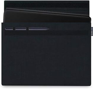 Adore June 12.4 Pulgadas Classic Negro Funda Compatible con Galaxy Tab S9 Plus Galaxy Tab S8 Plus y Galaxy Tab S7 Plus; Soporte para S-Pen