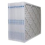 20x25x1 MERV 11 Pleated Furnace Filter. Actual/Exact Size 19 1/2 x 24 1/2 x 3/4. Case of 12 Made in Canada by FurnaceFilters.Ca