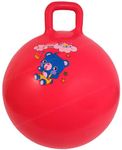Toyshine Hopper Ball 55cm for Kids Ages: 5+ Inflatable Hopping Balls Jumping Therapy Ball Toys Sit and Bounce Ball with Handle - Red