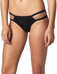 Fox Racing Flash Womens Double Band Bikini Bottom Black XL