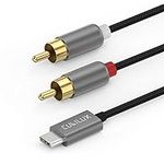Cubilux USB C to RCA Audio Cable, T