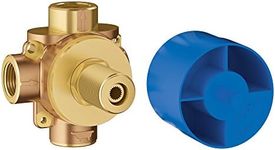 Grohe 29903000 Concetto 3-Way Diverter Rough-in Valve, Brass