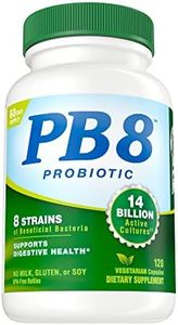 Nutrition Now PB 8 Probiotic Acidophilus For Life* Vegetarian Dietary Supplement for Men and Women, 120 Count