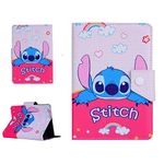 Disney Family tablet covers kids Tab case ~ 7 7" 8 8" 9.7 9.7" 10.1 Minnie mouse (Universal 10" (10.1 Inch), Stitch Lilo)