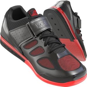 Nordic Lifting Weightlifting Shoes Ideal for Crossfit & Gym - Men's Sneakers - VENJA Black/Red