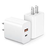 USB C Wall Charger Block, 2-Pack Du