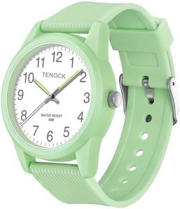 TENOCK Kids Analog Watches for Girls Boys Kids Watches with Soft Band Learning Time 50M Waterproof Children Watch Easy to Read for Ages 4-12 Kids