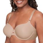 Warners Women's Blissful Benefits Side Smoothing Underwire Bra, Toasted Almond, 36D