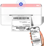 Phomemo Bluetooth Thermal Label Printer for Shipping - Wireless Phone & Pad PC, Pink Used Amazon, Ebay,UPS, Shopify, TikTok, USPS, FedEx, DHL, Temu