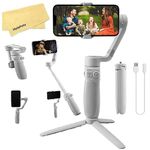 Zhiyun Smooth 5 Combo 3-Axis Handheld Gimbal Stabilizer for Smartphone Cell Phone Focus Pull & Zoom Capability for iPhone 13 12 11 X 8 7 6 Plus Samsung Galaxy S21 Note 20 Ultra Google Pixel 6