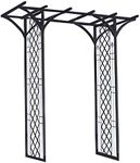 Panacea 89089 Black Garden Arbor 84