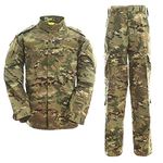 Noga Camouflage Suit Combat BDU Uniform Military Uniform BDU Hunting Suit Wargame Paintball Coat+Pants (cp camo, M)