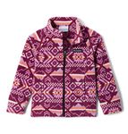 Columbia Youth Girls Benton Springs II Printed Fleece, Marionberry Checkered Peaks, Large