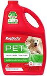 Rug Doctor Pet Carpet Cleaner, 96 oz., Pro-Enzymatic Formula with 3X Action - Cleans, Deodorizes, & Deters Remarking, Concentrated Solution, Professional Grade for Pet Stains & Odors